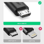 Adaptateur Micro / USB - UGREEN 10396 - Noir