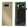 Rear glass Samsung Galaxy Note 8 (N950F) Gold (No Logo)