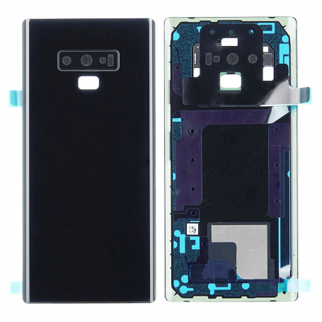Rear glass Samsung Galaxy Note 9 (N960F) Black (No Logo)