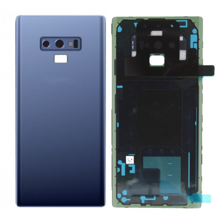 Rear glass Samsung Galaxy Note 9 (N960F) Blue (No Logo)