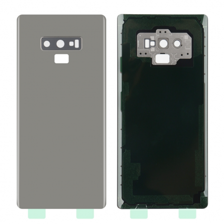 Rear glass Samsung Galaxy Note 9 (N960F) Silver (No Logo)