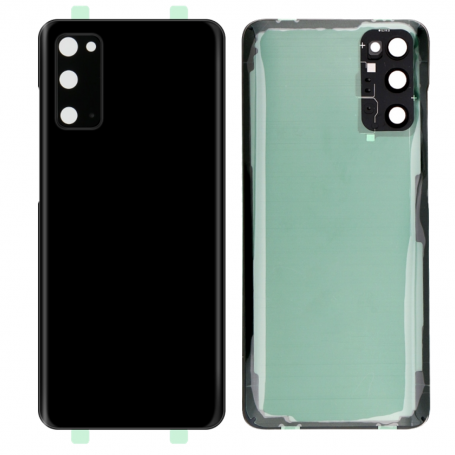 Rear Glass Samsung Galaxy S20 4G/5G (G980F/G981B) Black (No Logo)