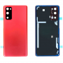 Rear glass Samsung Galaxy S20 4G/5G (G980F/G981B) Red (No Logo)