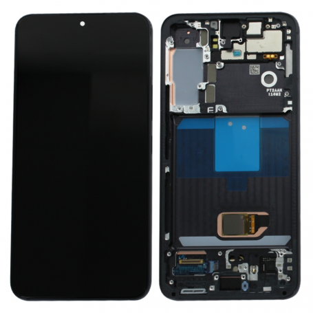 Samsung Galaxy S22 (S901B) Black Screen Frame (Service Pack)