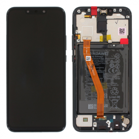 Screen Huawei Mate 20 Lite Black + Frame + Battery 02352GTW (Service Pack)
