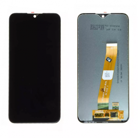 Ecran Samsung Galaxy A01 2020 (A015F) Noir Sans Châssis (Original Pack) étroit de Connexion
