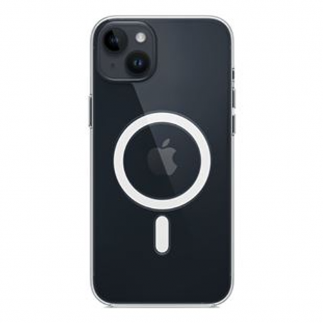 Coque en Silicone avec MagSafe iPhone 14 Plus Transparente (Apple)