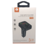 Chargeur Allume-Cigare MP3 + USB 3.1A Noir - C150 (WUW)