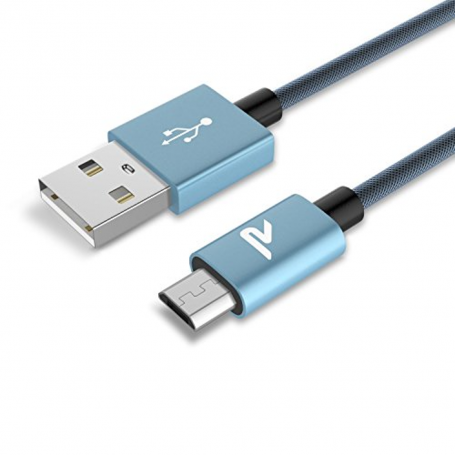 Câble USB / Micro RAMPOW RAA-6 Bleu - 2m