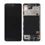 Screen Samsung Galaxy M51 2020 (M515) Black + Frame (OLED)