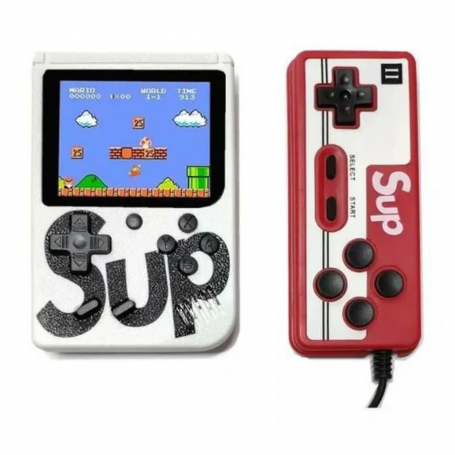 Gaming Device, Handheld Console - Mini Console de Jeux Vidéo portable avec 400 jeux fc classiques - Sup 400 in 1 (Deux Joueurs),
