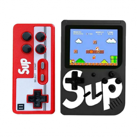Mini Portable Video Game Console with 400 Classic FC Games - Sup 400 in 1 (Two Players)