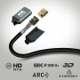 Câble HDMI Mâle / HDMI HD 8K 1.5m LinQ 8K1.5M