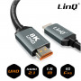 Câble HDMI Mâle / HDMI HD 8K 1.5m LinQ 8K1.5M