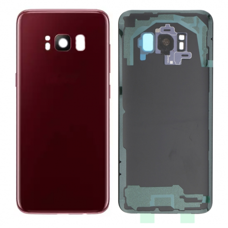Rear glass Samsung Galaxy S8 (G950F) Red (No Logo)