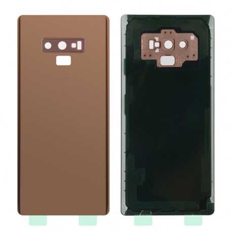 Rear glass Samsung Galaxy Note 9 (N960F) Gold (No Logo)