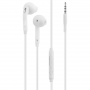 Headphones Hands-free Kit 3.5mm Jack White - Bulk (Apple)