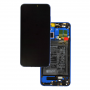 Screen Huawei Honor 8X Blue + Frame + Battery (Service Pack)