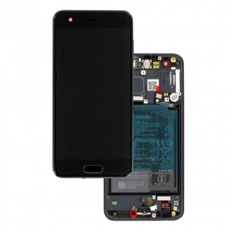 Screen Huawei Honor 9 Black + Frame + Battery (Service Pack)