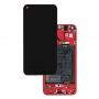 Ecran Huawei Honor View 20 Rouge Sur Châssis + Batterie (Service Pack)