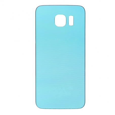Rear Glass Samsung Galaxy S6 (G920F) Blue (No Logo)