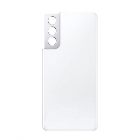 Rear glass Samsung Galaxy S21 5G (G991B) Phantom White (No Logo)