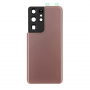 Rear Glass Samsung Galaxy S21 Ultra 5G (G998B) Phantom Bronze (No Logo)