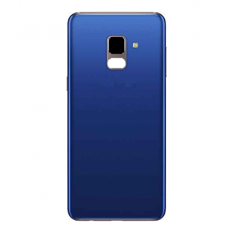 Rear glass Samsung Galaxy A8 2018 (A530F) Blue (No Logo)