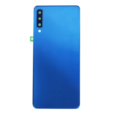 Rear Glass Samsung Galaxy A7 2018 (A750F) Blue (No Logo)