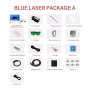 Machine Laser avec extracteur de fumée Blue Light (Forward)