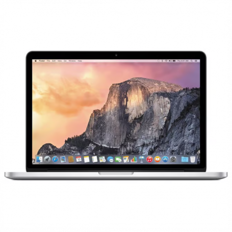 MacBook Pro 15 " A1398 Mi 2014 - 16 Go / 500 Go SSD - Core i7 4870HQ 2,5 GHz - Argent - QWERTY - Grade AB