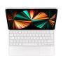 Housse/Clavier Magic Keyboard pour Ipad Pro 12.9 avec Trackpad Intégré - USB-C - AZERTY - Blanc (Apple)