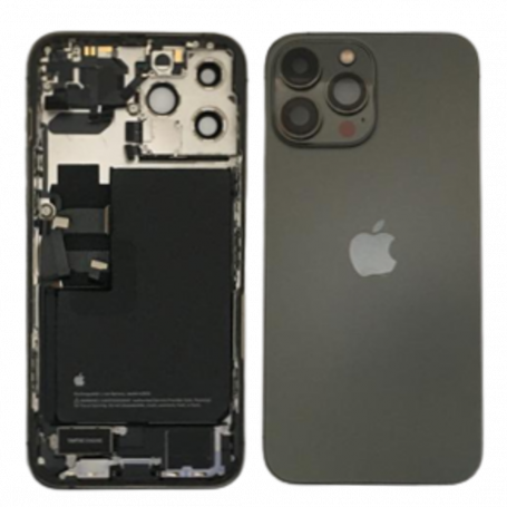Châssis Complet iPhone 13 Pro Max Graphite - Connecteur de Charge + Batterie (Origine Demonté) Grade B