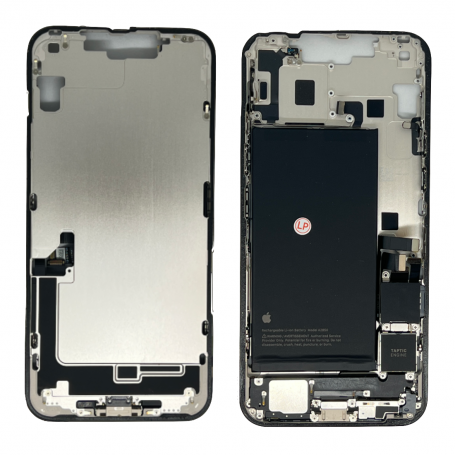 Rear Frame iPhone 14 Plus Without Back Glass With Battery White (Original Disassembled)