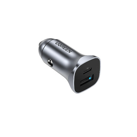 Chargeur Allume-Cigare 2 Ports USB + USB-C - UGREEN 30780 - 24W