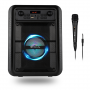 Enceinte Bluetooth NGS Roller Lingo Black avec microphone - 5" - 20W - Noir