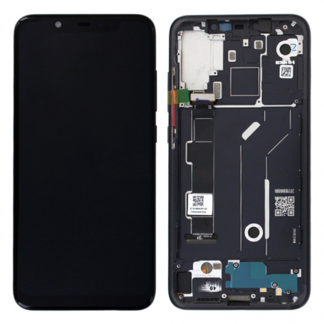 Ecran Xiaomi Mi 8 (2018) Noir + Châssis (Service Pack) - 5606100400B6