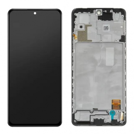Ecran Xiaomi Redmi Note 10 Pro (4G) (2021) Noir / TARNISH + Châssis (Service Pack)