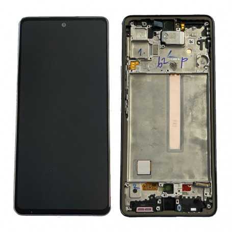 Screen Samsung Galaxy A53 5G (A536B) Black + Flame (Service Pack) - GH82-28024A