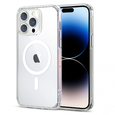 Transparent Case with MagSafe for iPhone X - 15 Pro Max