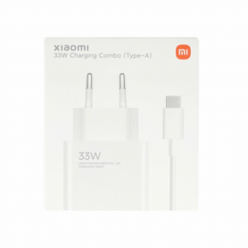 Kit Chargeur Xiaomi 33W USB/Type-C - Efficacité et Rapidité BHR6039EU