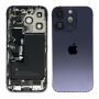 Châssis Complet iPhone 14 Pro Noir - Connecteur de Charge + Batterie (Origine Demonté) Grade A