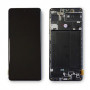Screen Samsung Galaxy A71 5G 2020 (A716) Black + Frame (Service Pack) - GH82-22804A