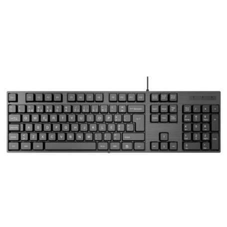 Keyboard with Numeric Keypad - French AZERTY - Black