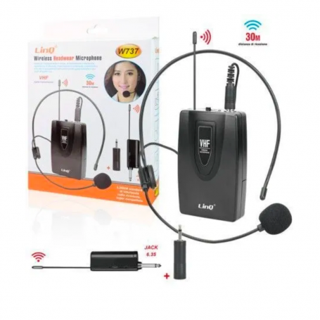 Microphone-casque de tête sans fil Wireless Headwear Microphone LinQ W737