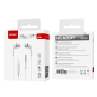 Headphones Hands-Free Jack Kit - D-power K6001 S3 - White