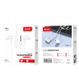 Ecouteurs Kit Main Libre Jack 3.5mm - D-power K6011 - Blanc