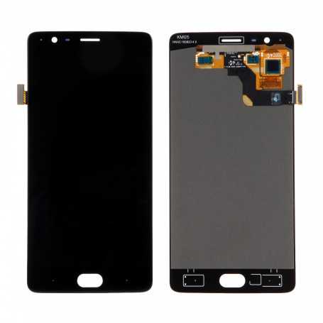 Ecran OnePlus 3T Noir LCD + Vitre Tactile Original