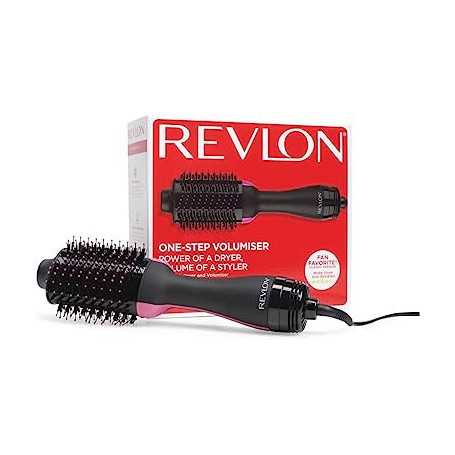 Sèche-cheveux et volumiseur One-Step de Revlon pour cheveux moyens à longs - prise britannique RVDR5222UK(Reconditionné)
