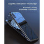 Coque Magnétique iPhone 6/7/8/X/XS/XR/MAX Adsorption Magnétique Bumper Métallique et Coque Protection Verre Trempé Transparent